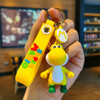3D Cartoon Super Mario Bros Keychain Accesorios Schoolbag Pendant Key Bag Decoration Collection Ornament Kids Toys Birthday Gift