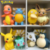 Pokemon Pikachu Large Figure Charmander Eevee Ibrahimovic Porkby Squirtle Doll Model Figurine Toy Ornament Surprise Gifts