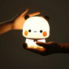 15cm Bubu And Dudu Night Light Lamp Kawaii Yier Led Nightlight Panda Bear Lamp Bedside Bedroom Living Room Decoration Gift Toys