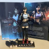 Tifa PLAY ARTS Figure Kai VII Remake Tifa Lockhart Figure Dress Ver. Sephiroth Cloud Strife Action Figures Toy Model 25cm