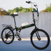 20 Inches Bicycle Foldable Bike Dual Disc Brake Adjustable Aluminium
