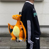 Kawaii Pokemon Plush Toy Backpack Pikachu Bag Mimikyu Eevee Mew Gengar Snorlax Bag Schoolbag Birthday Present Kids Children Gift