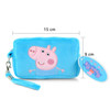 Peppa Pig Plush Crossbody Bag George Pig Toddler Knapsack Cartoon Round Shoulder Bag Coin Purse Girls Gifts Children's Toys