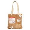 Disney Chip and Dale Plush Messenger Bag Soft Stuff Handbag Shoulder Bag Anime Stuffed Backpack Girls Birthday Gifts