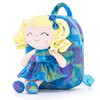 Gloveleya Backpack Plush Bag Baby Girl's BagToddler Backpacks Kids Gifts Starry Sky Series Stuffed Rag Doll Stuffed Toys