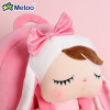 Original Metoo Backpack Angela Doll Toys Plush Bag Pink Bunny Doll Angela Backpack Metoo For Kindergarten Girls Birthday Gifts