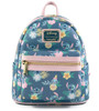 Disney Stitch Fashion Leather Backpack Baby Mickey Minnie Bags Toy Story 3 Alien Children Schoolbag Wallet Handbag for Girls