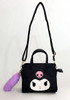 Kuromi Sanrio My Melody Hello Kitty Cinnamoroll Cartoon Side Backpack Pompom Purin Bag Hand-held Dual-use Storage Bag