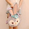 Anime duffy Bear friend summer stellalou Rabbit Plush Soft backpack Bag Toy Gift large