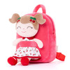 Gloveleya Plush Backpack Girls Backpack Cherry Girl Doll Qute Bag for Kids Gift Girl's Gift