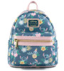 Disney Alice in Wonderland PU Leather Women Backpack Cartoon Ice Cream Stitch Toy Story3 Children Schoolbag Brand Girls Handbag
