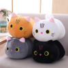 25cm Cute Soft Plush Cat Pillow Cushion Kawaii Stuffed Animal Cat Plush Toy for Children Doll Kids Girls Birthday Gift