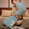 80-140CM Cute Soft Long Fox Pillow Dinosaur Crocodile Plush Toys Stuffed Office Nap Sleep Pillow Cushion Gift Doll for Kids Girl