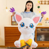 80cm Digital Monster Pillow Tailmon Cartoon Animation Pillow Doll Room Decoration Toy Plushies Cute Stuffed Animal Toy Gift