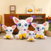 80cm Digital Monster Pillow Tailmon Cartoon Animation Pillow Doll Room Decoration Toy Plushies Cute Stuffed Animal Toy Gift