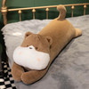 Cute long pillow for girls to sleep with, cat doll, cute rabbit plush toy, doll with legs on bed