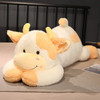 Hot 1pc 90cm/110cm Lovely Milk Cow Plush Toys Cartoon Stuffed Animal Cattle Dolls Sleeping Pillow For Baby Girls Birthday Gifts