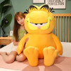 120cm Garfield Fat Angry Cat Plush Toy Animals Lazy Foolishly Tiger Skin Simulation Ugly Cat Stuffed Doll Pillow Gift Christmas