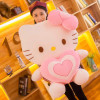 Sanrio Hello Kitty 30Cm Plush Kawaii Heart Cats Plush Dolls Stuffed Animal Toy Super Cute Pink Kitten Pillow Gifts For Kids