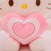 Sanrio Hello Kitty 30Cm Plush Kawaii Heart Cats Plush Dolls Stuffed Animal Toy Super Cute Pink Kitten Pillow Gifts For Kids