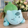 32CM Anime Pokemon Plush Bulbasaur Stuffed Animal Sleeping Frog Toys Peluche Pokemon Doll Gift for Kid