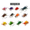 12Pcs Insect Spider Butterfly Fish Dinosaur Dog Cat Horse Figurine Farm Animal Model Action Figure Hot Toy Set For Children Gift