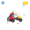 Mini Transportation Racing car Engineering vehicle Motorcycle Model Set Small Building Blocks Children Assembly Educational Toy