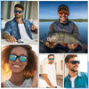 Suukaa UV400 Men Women Fish Eyewear Sport Fishing glasses Rayed Sun glasses ciclismo Goggles Outdoor Polarized Sunglasses 2023