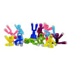 Sucker Sticky Robot 1Pcs/2Pcs Set Photography Animation Studio Sucker Children's Toy Birthday Gift Stikbot Action Figures Toys