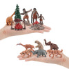 12pcs Realistic Animal Figurines Simulated Poultry Action Figure Farm Dog Duck Cock Models Education Toys for Children Kids Gift