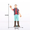 Action & Toy Figures Simulation Farm Animal Farmer Staff Feeder Models Pig Animal Figurine Educational Learning Kids Toys Gift