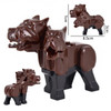 Magic Forbidden Corridor Fluffy guards Three-headed Dogs Animals Figures Harri Movies Building Blocks Toys For Children