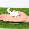 Realistic Cat Animal Model Figures Toy Pet Cat Figurines Playset Cognition Toys Set Christmas Birthday Cake Topper Gift for Kids