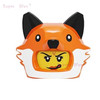 Single Cartoon Animal Fox Pizza Deer Action Figures accessories Building Blocks toys for Series-073