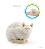 1Pcs Cute Pet Cat Figures Mini Ragdoll Sleeping Kitten Siamese PVC Figurine Miniature Kids Toy