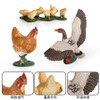 Simulation Farm Poultry Animal model Chicken Fowl Duck Goose Rooster Action figures plastic Figurines Farm series Kids Toys