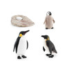 Realistic Plastic Growth Cycle Penguin Figurines Varieties of Penguins Polar Arctic Animal Figures Easter Eggs Cake Toppers Gift