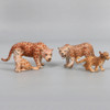 Realistic Wild Forest Animals King Lion Tiger Leopard Action Figures Figurines Collection For Children Education Toy Gift