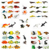 Underwater Deep Sea Creatures Tropical fish,Shark Animal Action Figures Sea Creatures Educational Toys for Kids-Assorted Styles