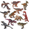 12pcs Dinosaur on The Hand Pack Simulation Animal Toy Model Animal Figure Jurassic Dino Home/office Decoration Collectible Toy