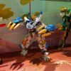 Transforming robot building blocks Chinese mythical beast model CyanDragon white tiger rosefinch figure children's assembly toy