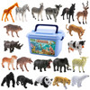 58PCS Animals Figure, Animals Toys Wild Animals Models Toys Educational for Kids Boy Girl