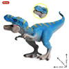 Oenux New 34x8x18cm Jurassic Indominus Rex Action Figures Open Mouth Savage Tyrannosaurus Dinossauro World Animals Model Kid Toy