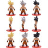 7cm Anime Dragon Ball Gold Frieza Figure Kamehameha Son Gohan Trunks Action Figures PVC Collection Statue Comic Model Doll Toys
