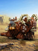 Sci-Fi Movie Character Beast Banthas 97302 Action Figure Building Blocks Animal Rhino Model Desert Bull Constructor Brick