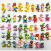 50/100Pcs Anime Cartoon Cute Animal Frog Pig Dog Sheep Bear Forest Family PVC Figure Collectible Mini Toy Gift for Kid Boy Girl