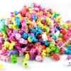 30-200pcs Differnt Mini TPR Soft Stikeez Figures Fruit Vegetable Monster Animal Pig Fish Bird Toy Gift for Kid Children Boy Girl