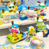 Sanrio Blind Box Holiday Beach Series Pachacco Doll Swimming Kawaii Children's Toy Girls Birthday Gift Anime Model Decoration