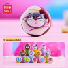 MINISO Disney Character Fun Donut Theme Figure Trendy Blind Box Ornament Decorative Creative Refrigerator Magnet Gift for Girls