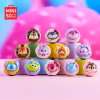 MINISO Disney Character Fun Donut Theme Figure Trendy Blind Box Ornament Decorative Creative Refrigerator Magnet Gift for Girls